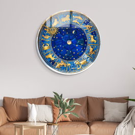 Wallity Cuadro Decorativo de Vidrio Templado Multicolor 60 cm